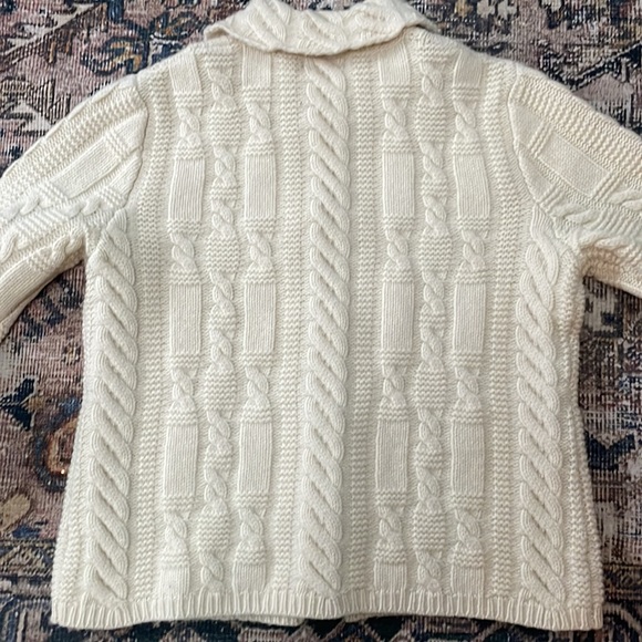 Skyr lambs wool chunky knit cardigan - Picture 4 of 4